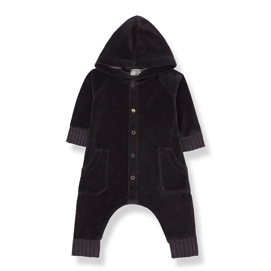 1  IN THE FAMILY PLUM ROMPER