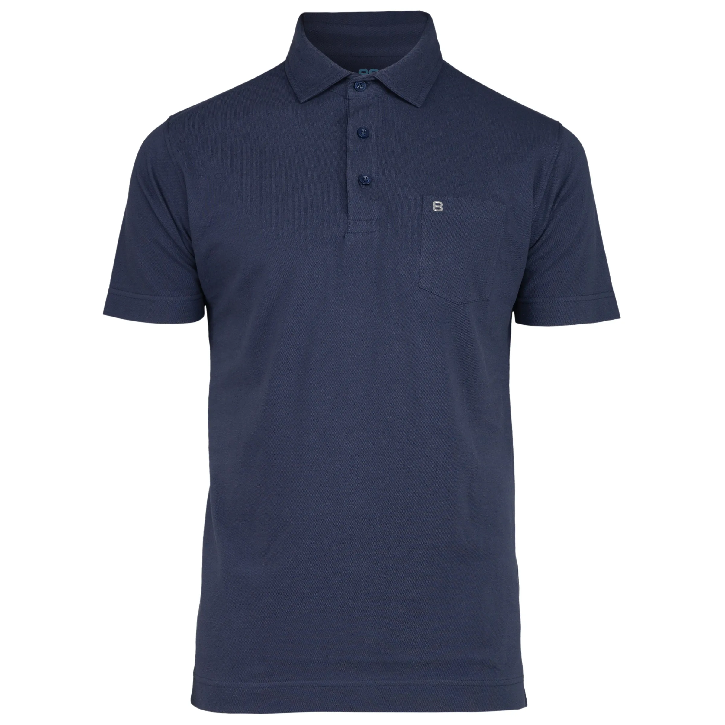 8848 Altitude Men&#x27;s Tersus Polo Shirt Indigo | Buy 8848 Altitude Men&#x27;s Tersus Polo Shirt Indigo here | Outnorth