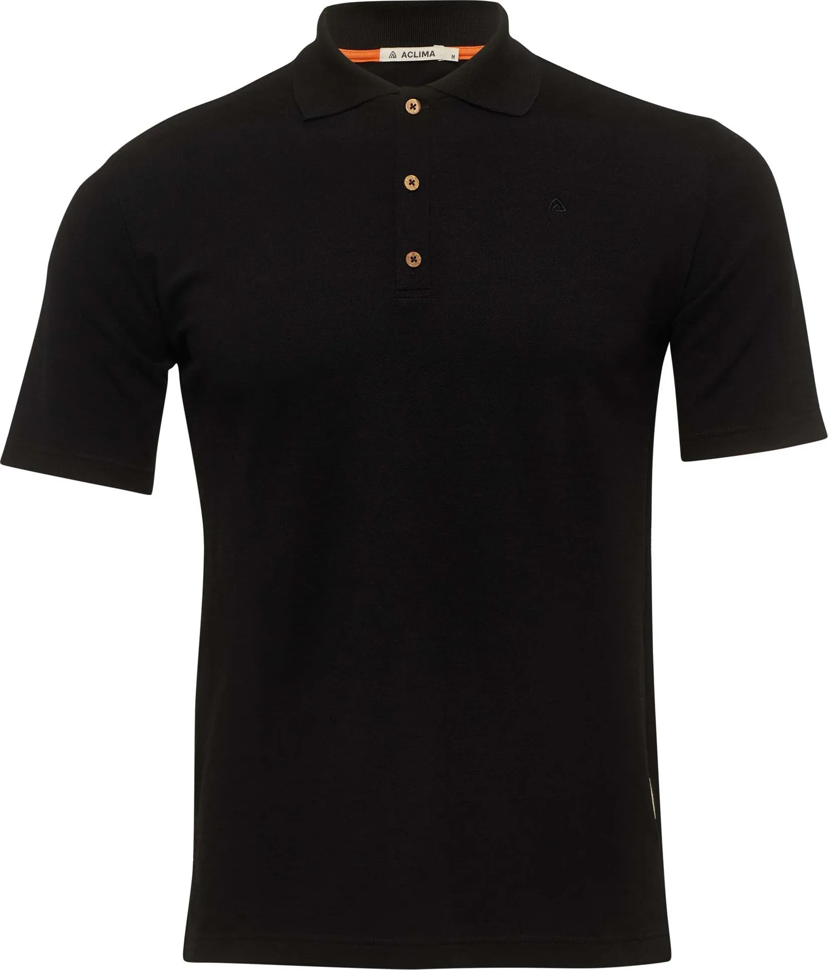 Aclima Men&#x27;s LeisureWool Pique Shirt Jet Black | Buy Aclima Men&#x27;s LeisureWool Pique Shirt Jet Black here | Outnorth