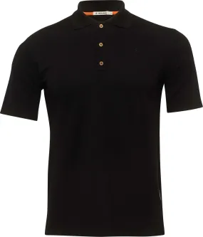 Aclima Men&#x27;s LeisureWool Pique Shirt Jet Black | Buy Aclima Men&#x27;s LeisureWool Pique Shirt Jet Black here | Outnorth