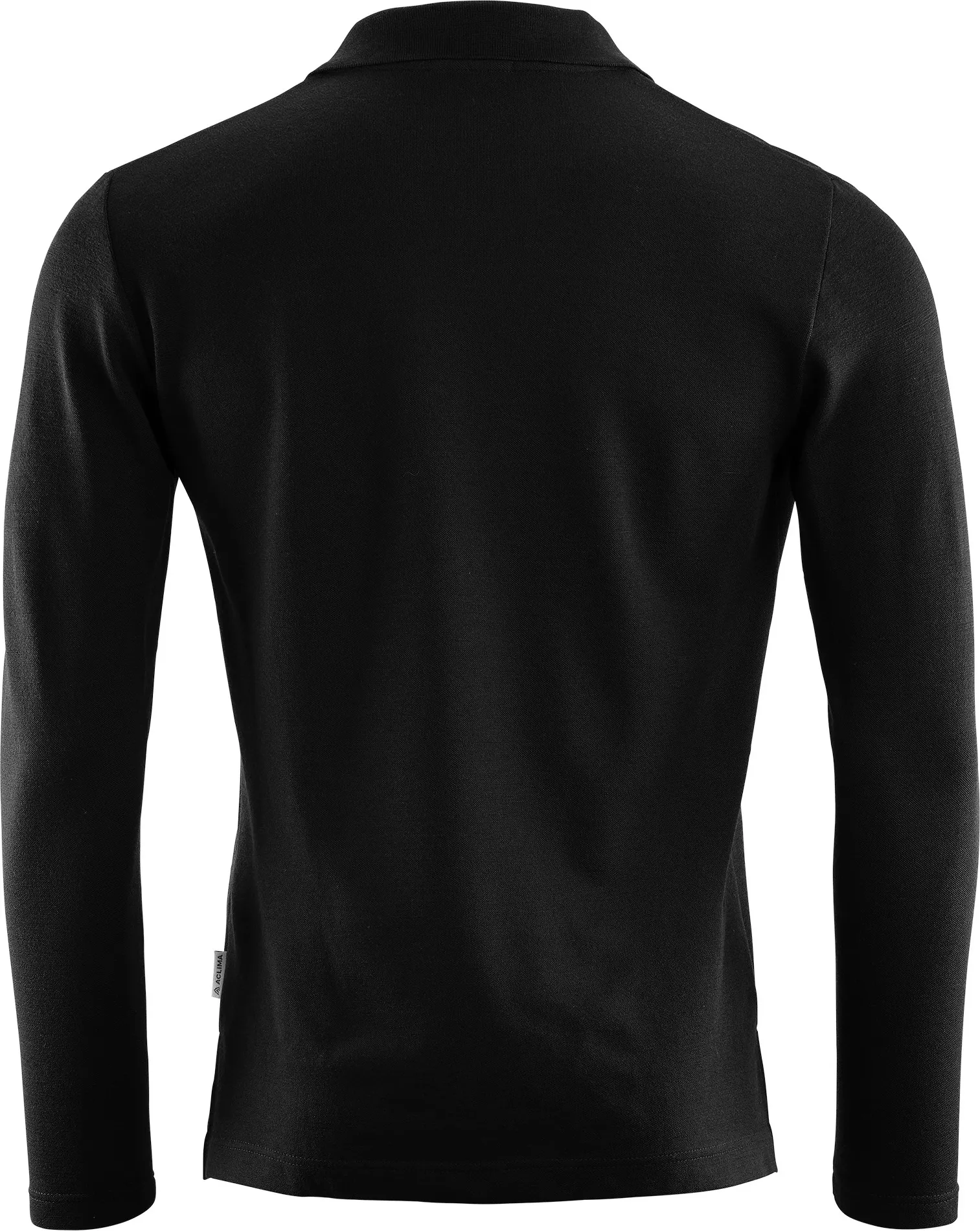 Aclima Men&#x27;s LeisureWool Pique Shirt Long Sleeve Jet Black | Buy Aclima Men&#x27;s LeisureWool Pique Shirt Long Sleeve Jet Black here | Outnorth