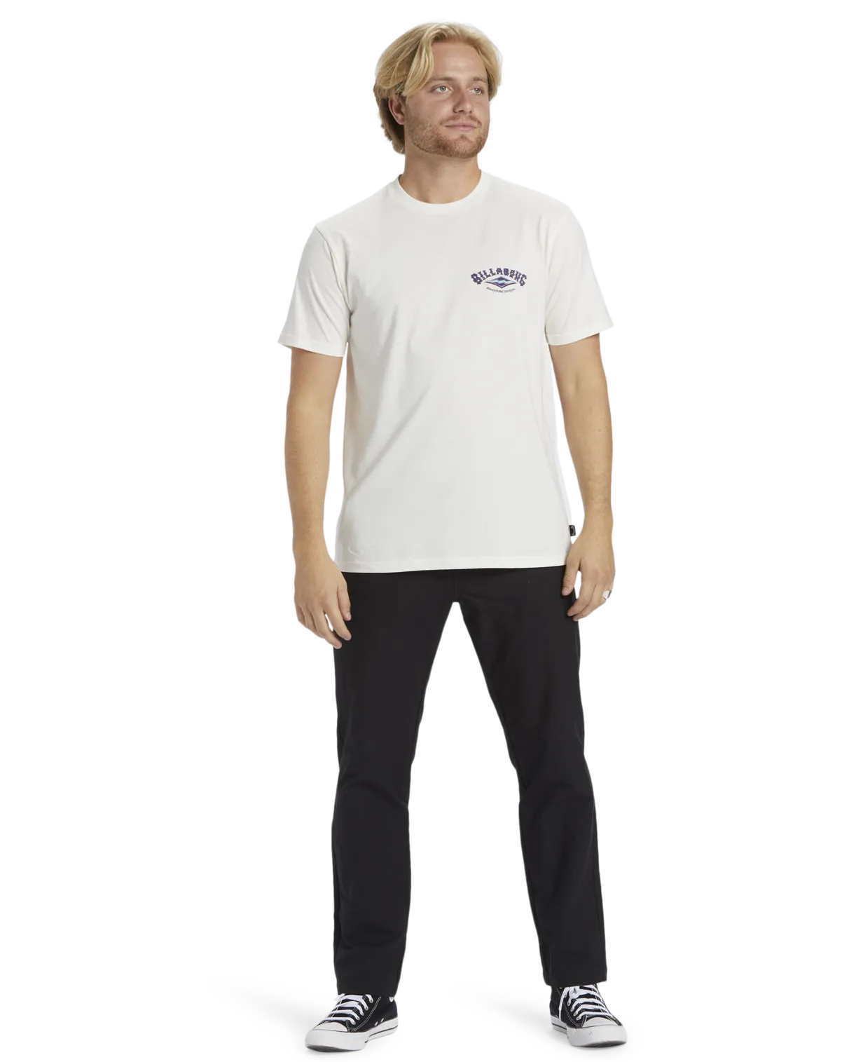 Adventure Division Arch T-Shirt in Off White