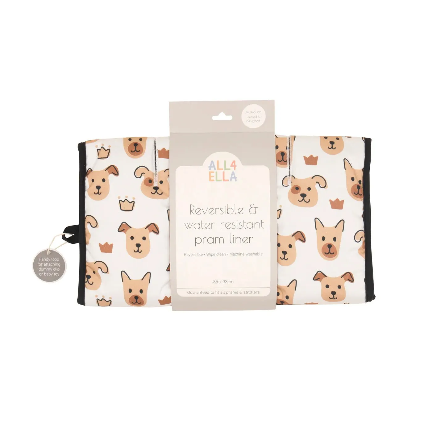 All4Ella Pram Liner - Puppies