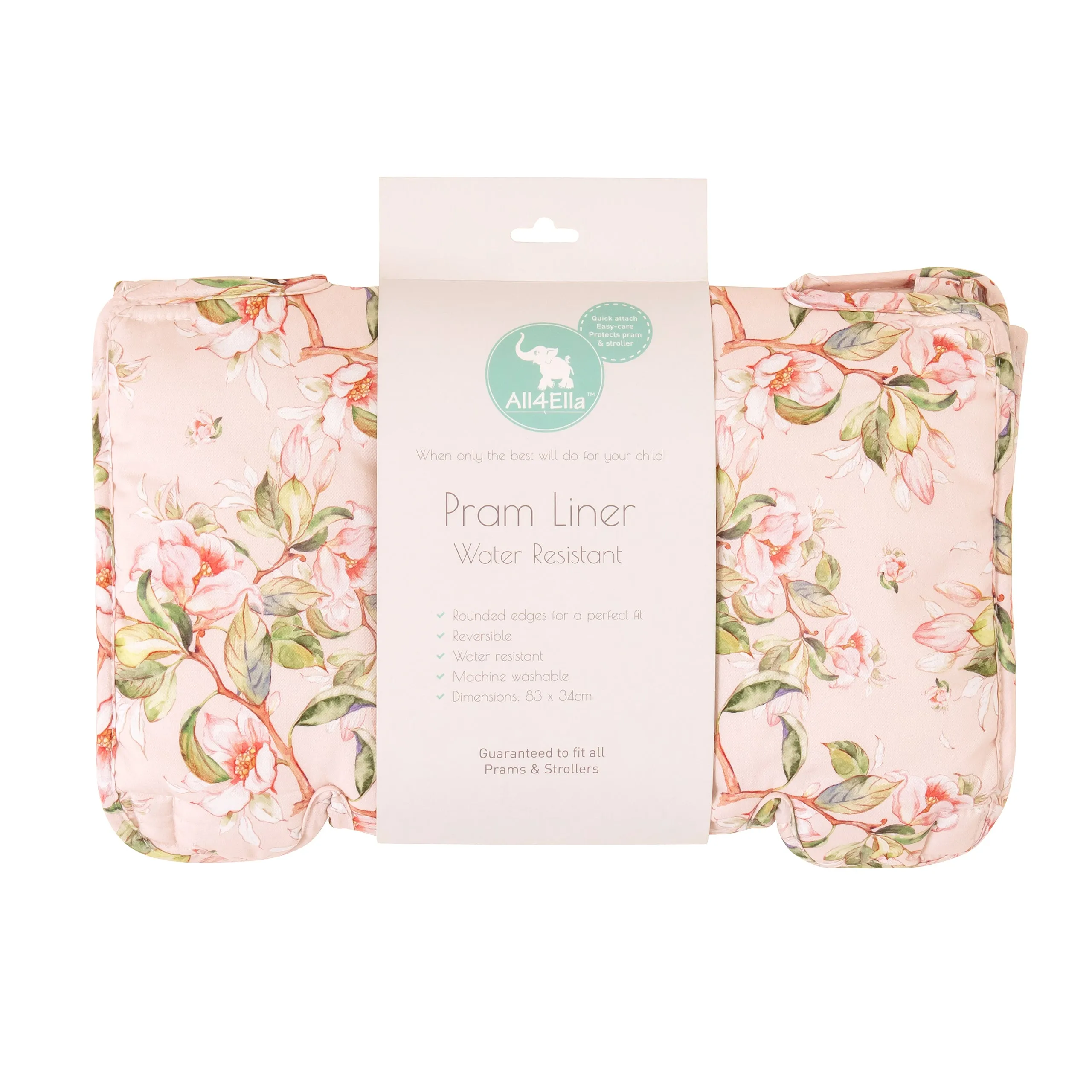 All4Ella - Pram Liner Spring Blossom