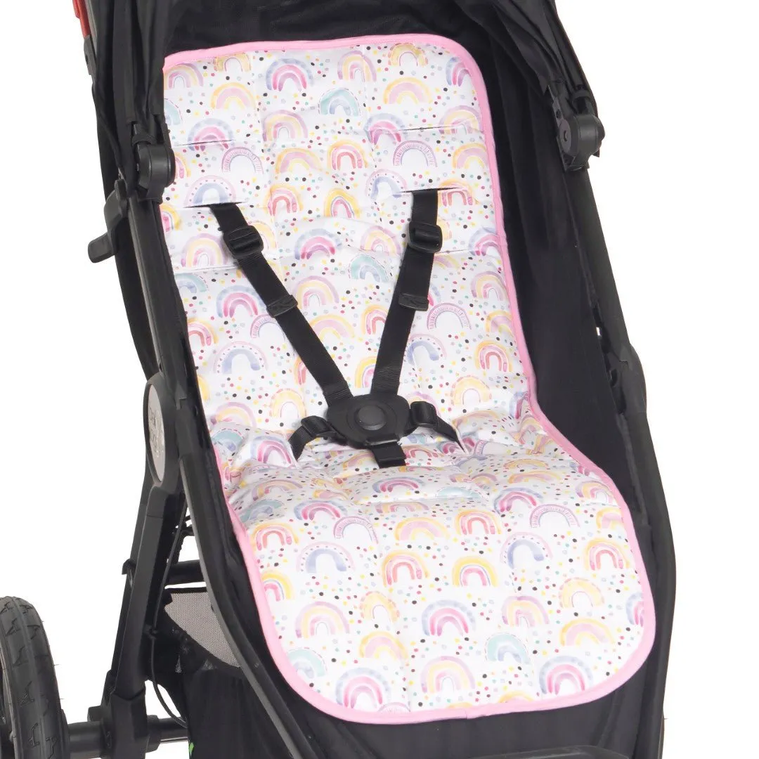 All4Ella Pram Liner - Watercolour Rainbow