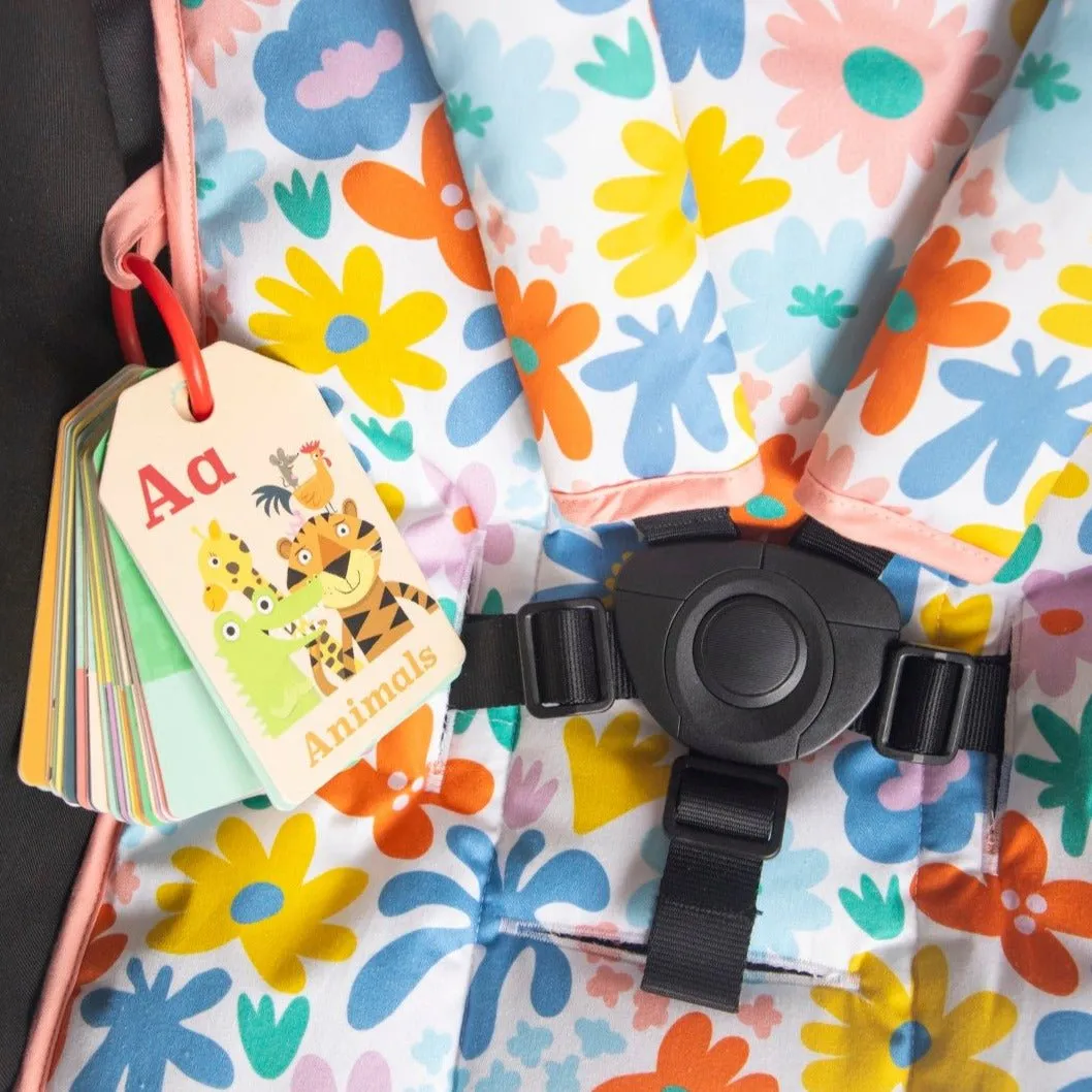 All4Ella Pram Liner - Watercolour Rainbow