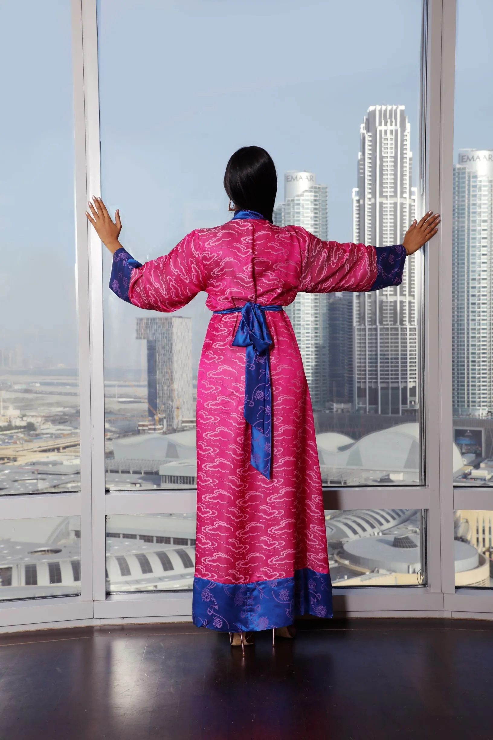 Amara robe and slip set