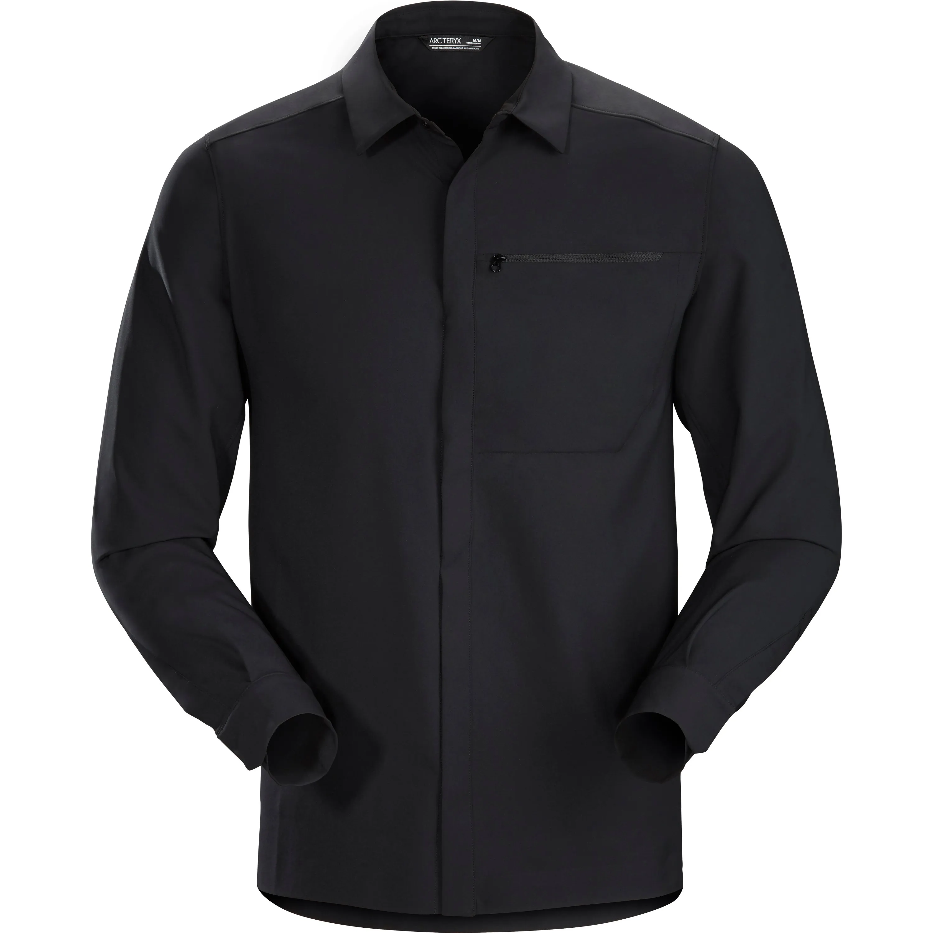Arc&#x27;teryx Skyline LS Shirt Men&#x27;s Black | Buy Arc&#x27;teryx Skyline LS Shirt Men&#x27;s Black here | Outnorth