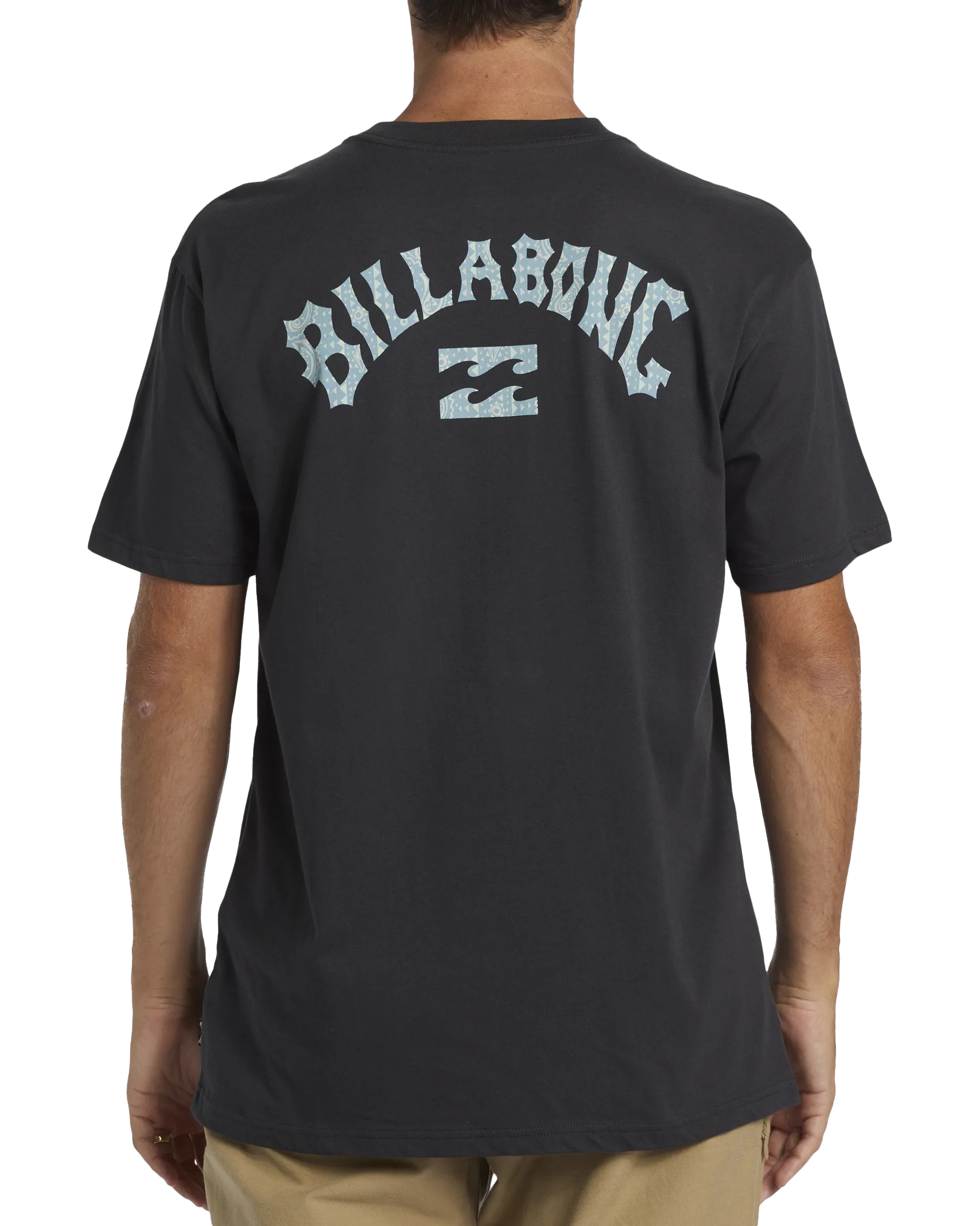 Arch Fill T-Shirt in Washed Black