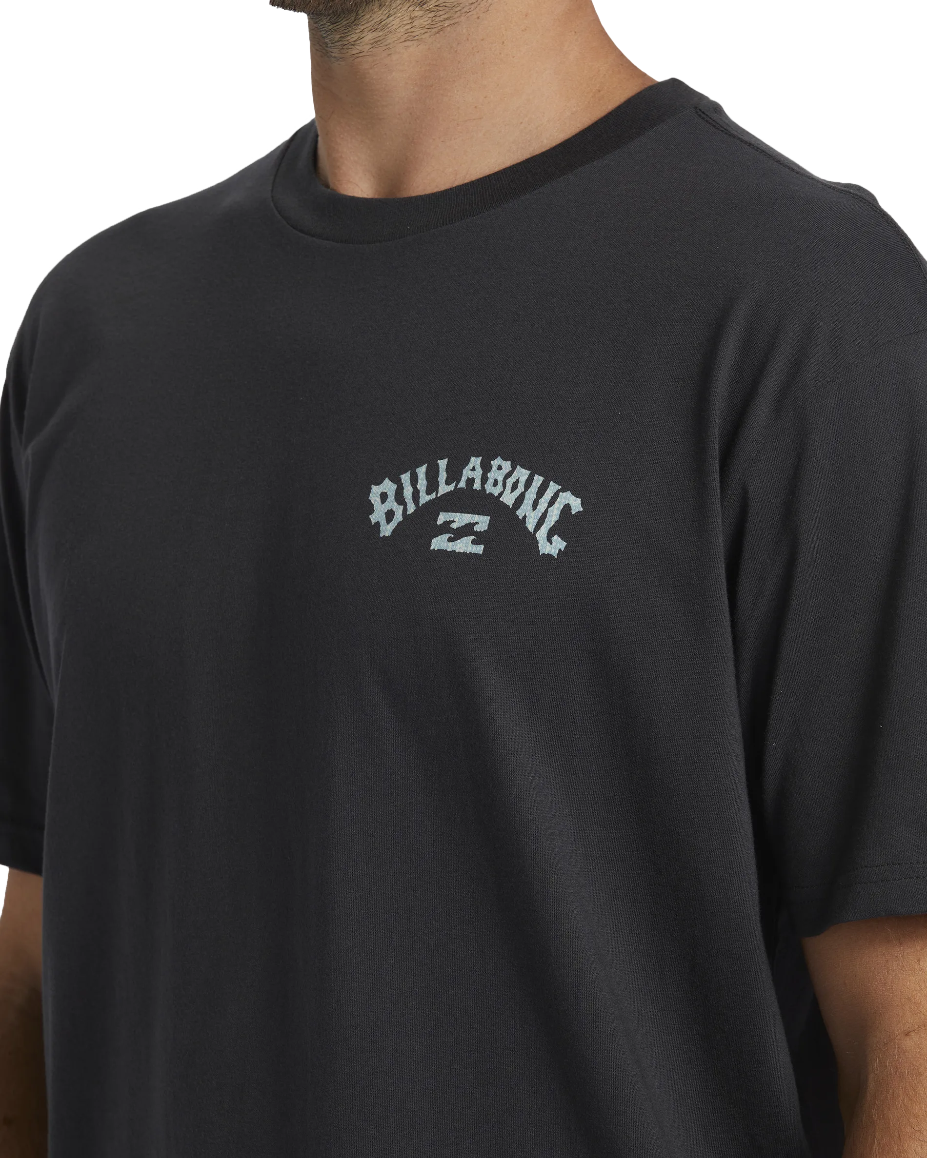 Arch Fill T-Shirt in Washed Black