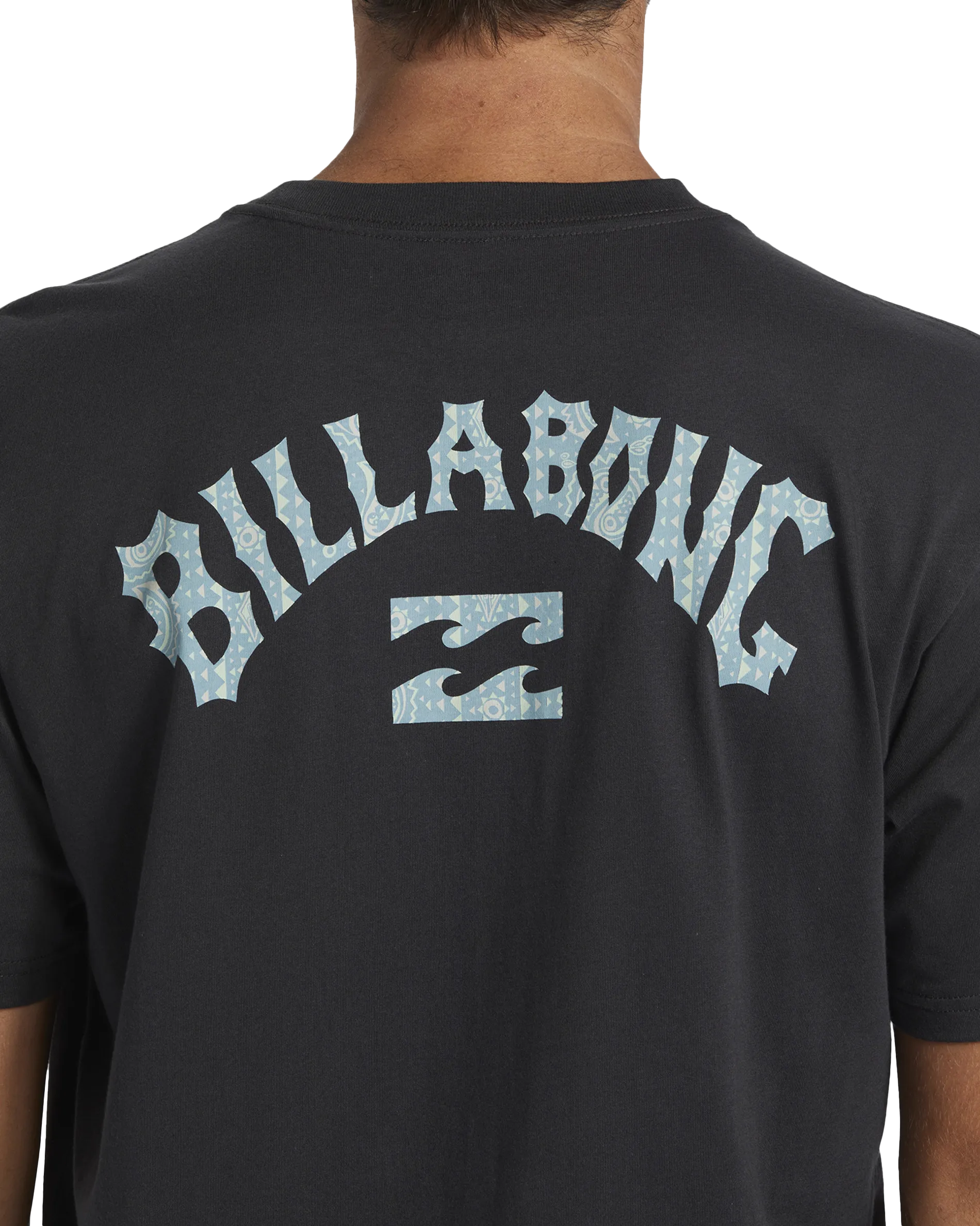 Arch Fill T-Shirt in Washed Black