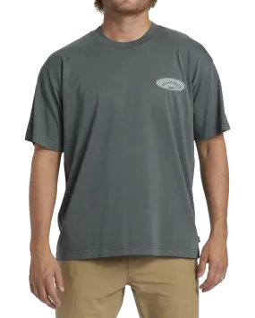 Arch Wave OG T-Shirt in Slate Green