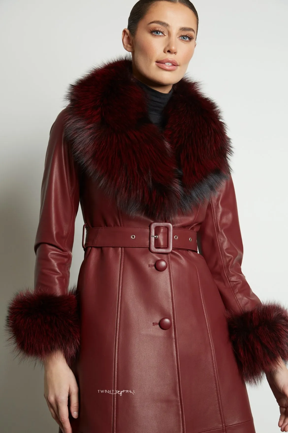 Ari Leather Coat