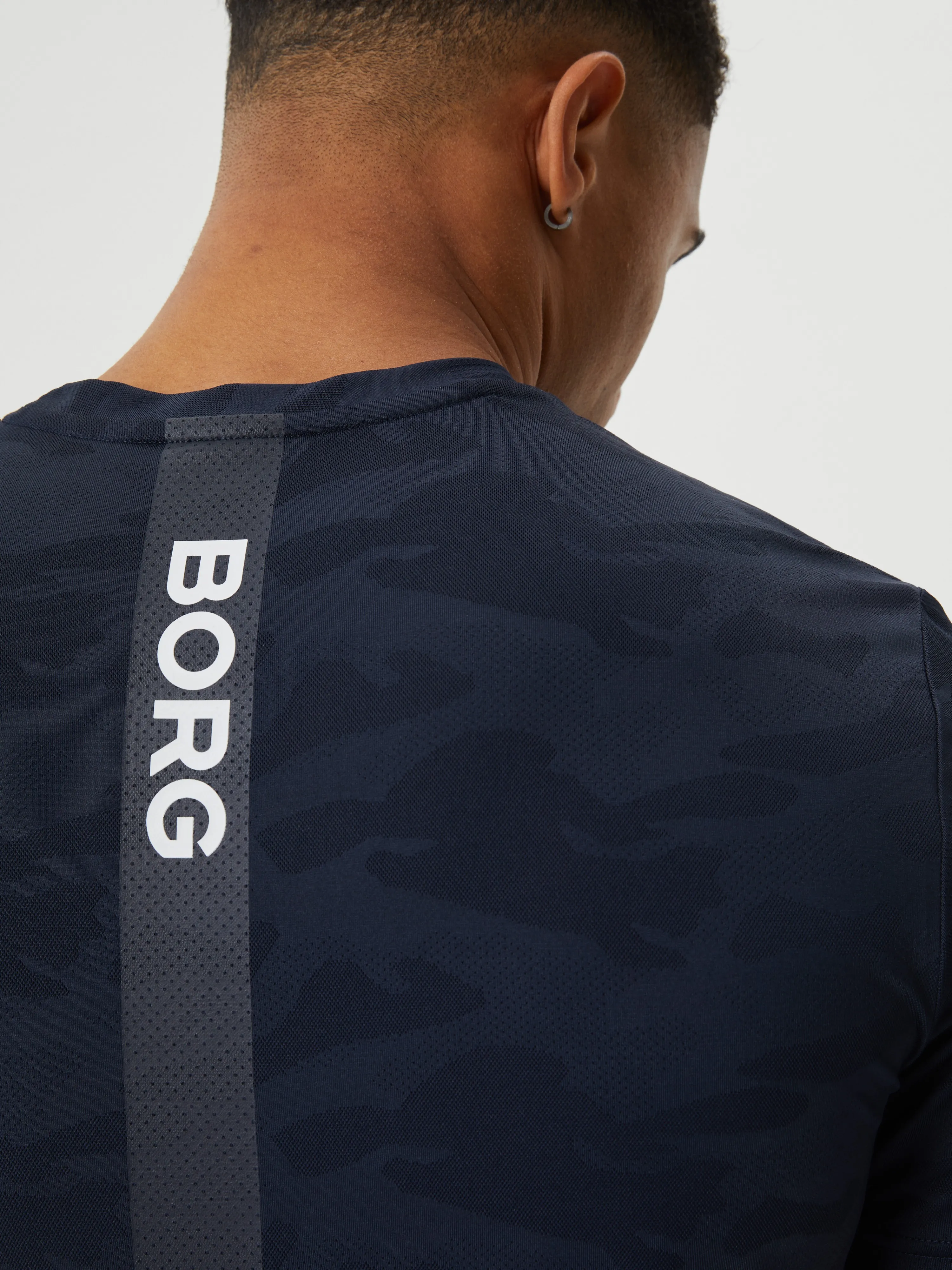 Björn Borg Men&#x27;s Borg Performance T-Shirt Night Sky | Buy Björn Borg Men&#x27;s Borg Performance T-Shirt Night Sky here | Outnorth