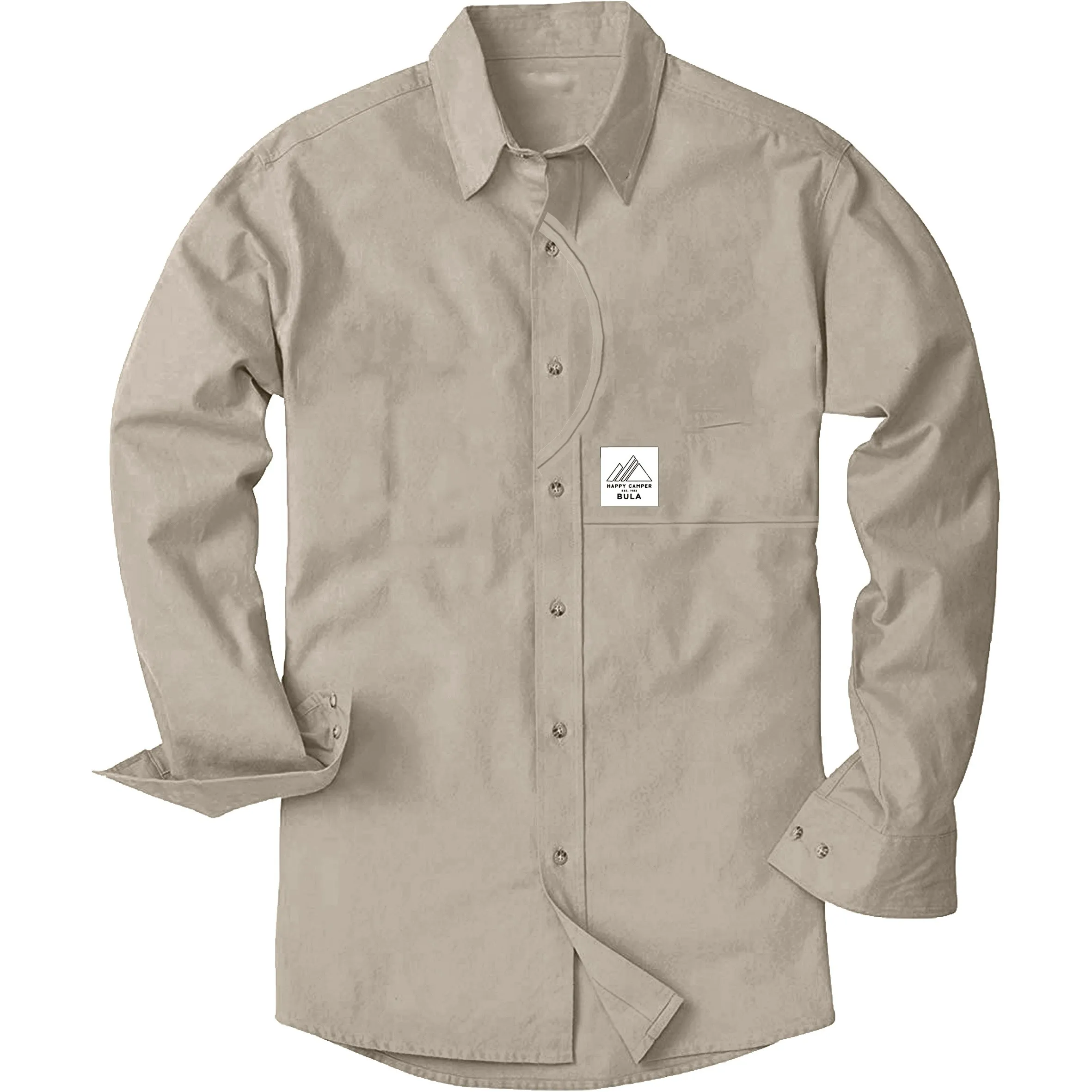 Bula Camper Longsleeve Shirt Men´s Chalk | Buy Bula Camper Longsleeve Shirt Men´s Chalk here | Outnorth