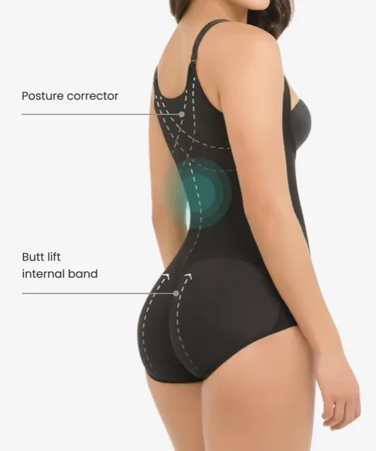 Butt-Lifting Compressive Bodysuit