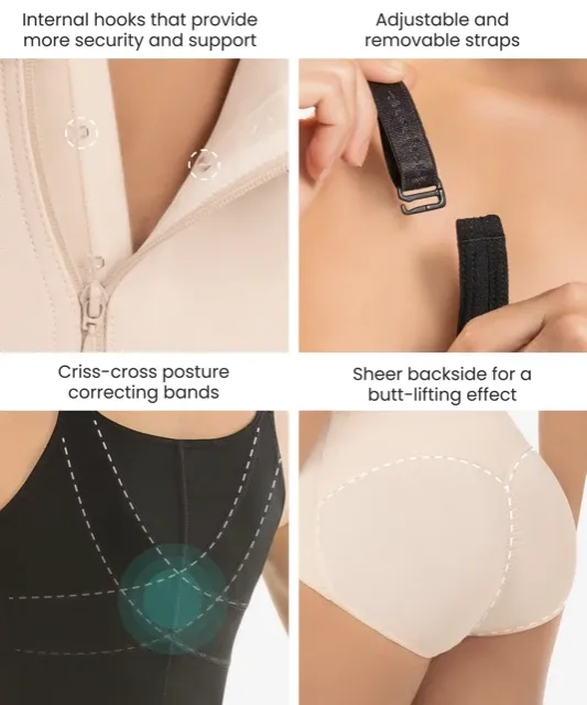 Butt-Lifting Compressive Bodysuit