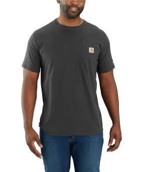Carhartt Men&#39;s Force Short-Sleeve Pocket T-Shirt - Carbon Heather