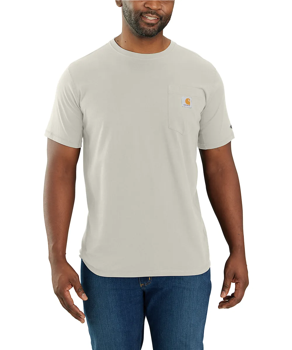 Carhartt Men&#39;s Force Short-Sleeve Pocket T-Shirt - Malt