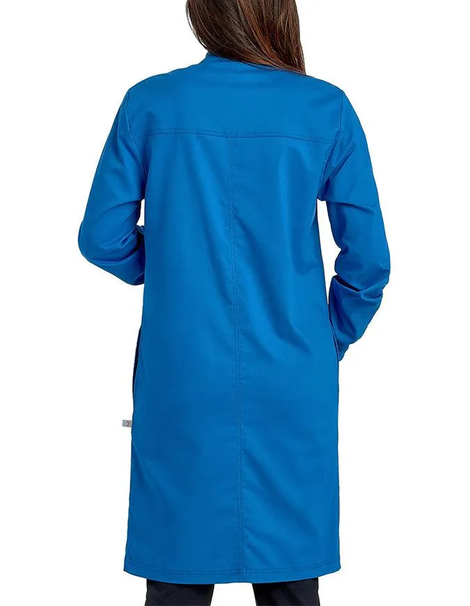 Cherokee Workwear Revolution Unisex 40 Inches Snap Front Lab Coat
