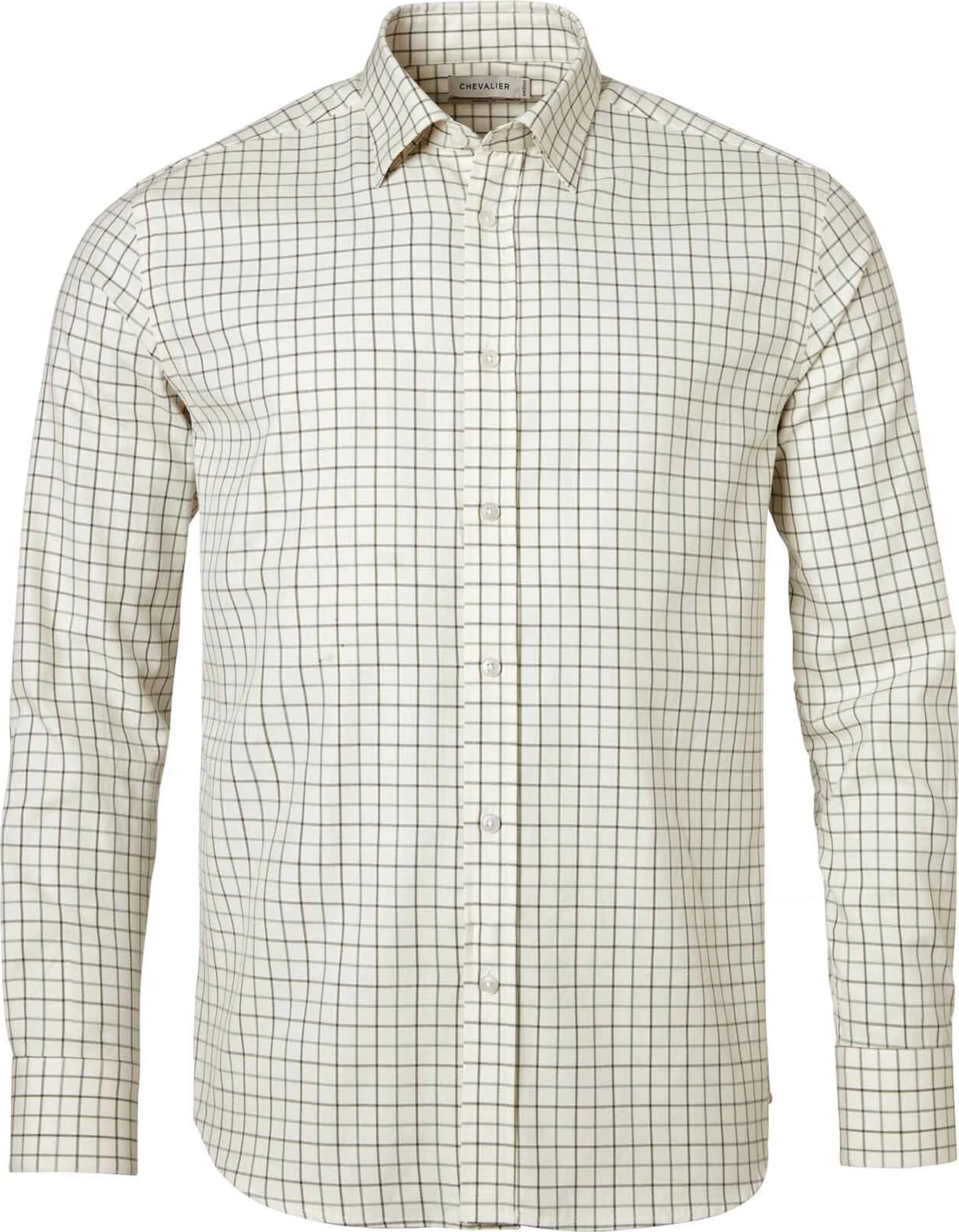 Chevalier Men&#x27;s Luton Shirt Hunter Green Tattersall | Buy Chevalier Men&#x27;s Luton Shirt Hunter Green Tattersall here | Outnorth