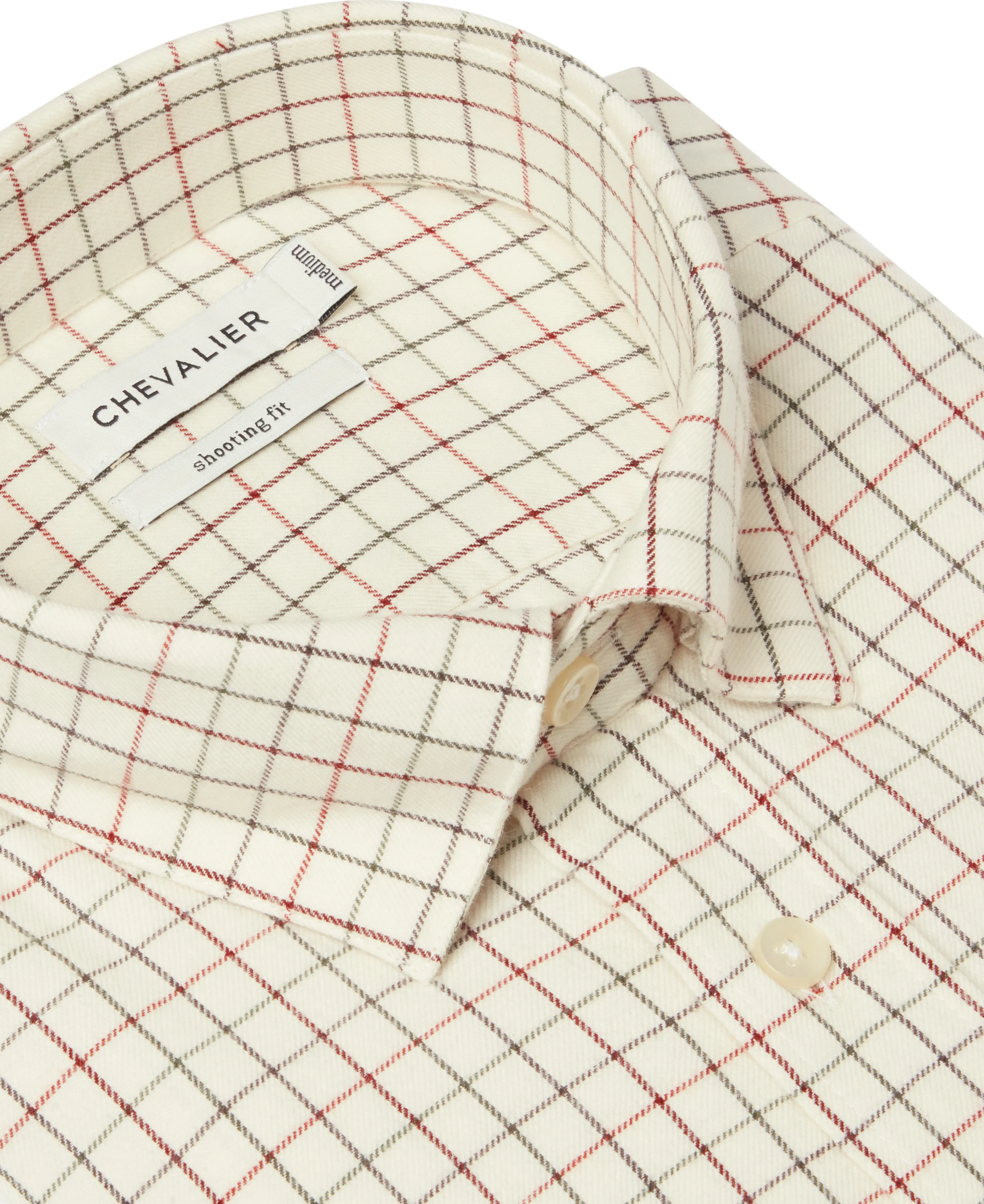 Chevalier Men&#x27;s Redway Shooting Fit Wool Shirt Dark Red Tattersall | Buy Chevalier Men&#x27;s Redway Shooting Fit Wool Shirt Dark Red Tattersall here | Outnorth
