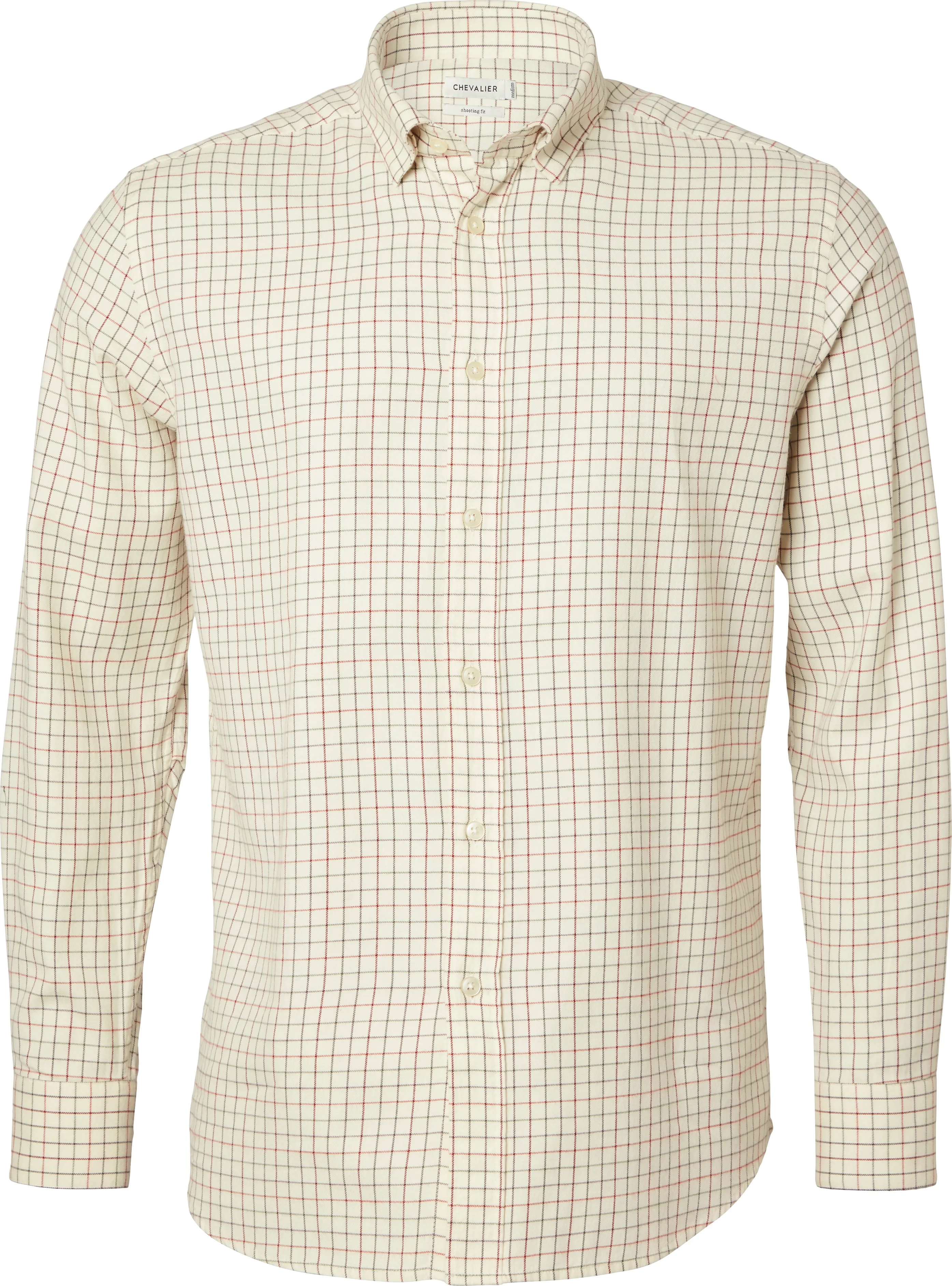 Chevalier Men&#x27;s Redway Shooting Fit Wool Shirt Dark Red Tattersall | Buy Chevalier Men&#x27;s Redway Shooting Fit Wool Shirt Dark Red Tattersall here | Outnorth