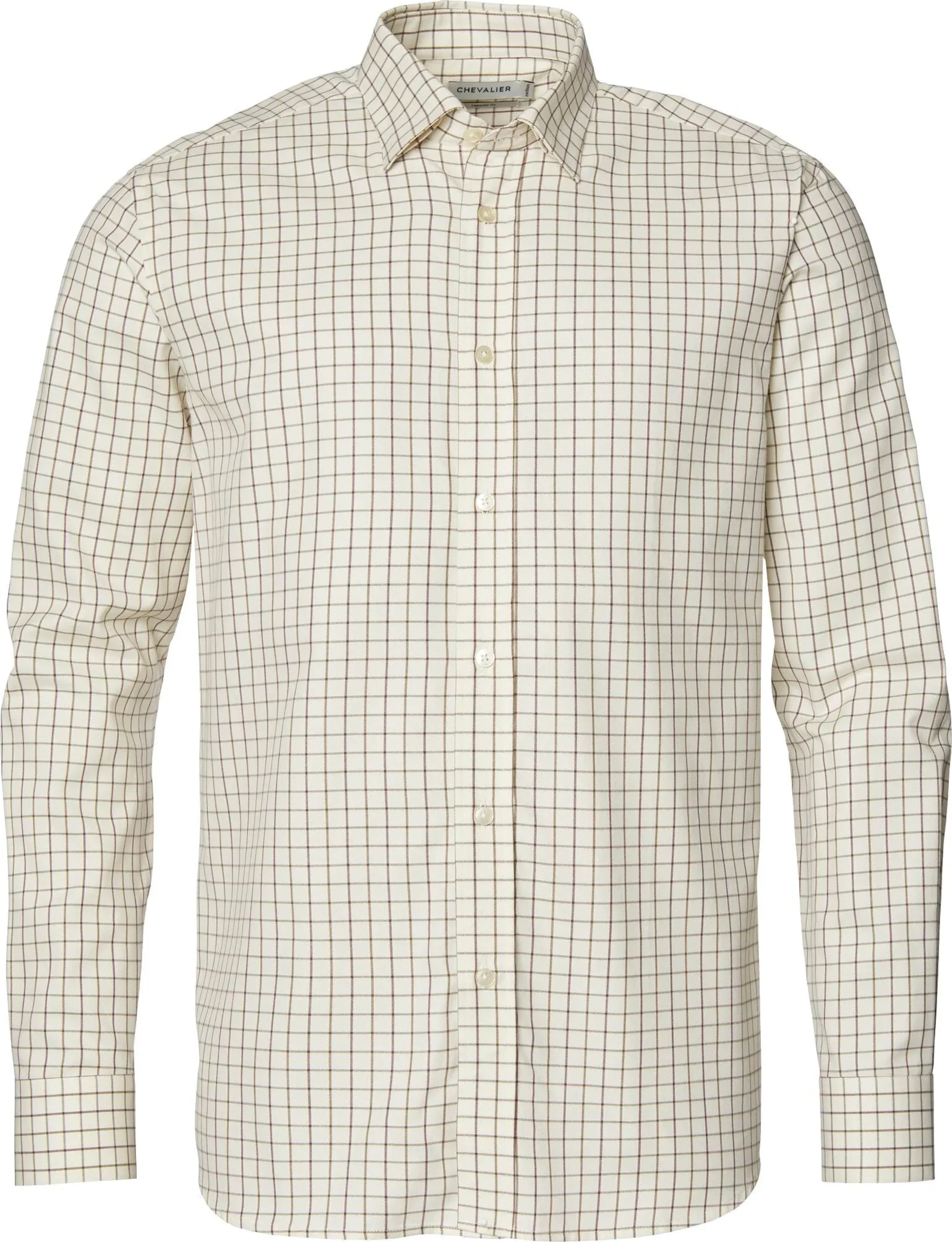 Chevalier Men´s Billet Shirt Hazelnut Tattersall | Buy Chevalier Men´s Billet Shirt Hazelnut Tattersall here | Outnorth