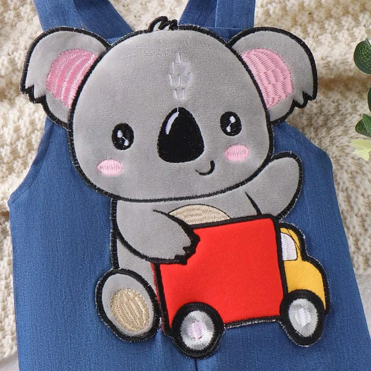 Childlike Koala Hyper-Tactile Jumpsuit - Baby Boy
