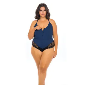 Claribel Ribbed Jersey Romper
