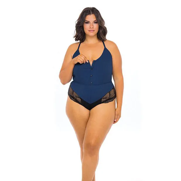 Claribel Ribbed Jersey Romper