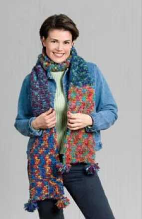 Color Block Scarf (Knit) - Version 1