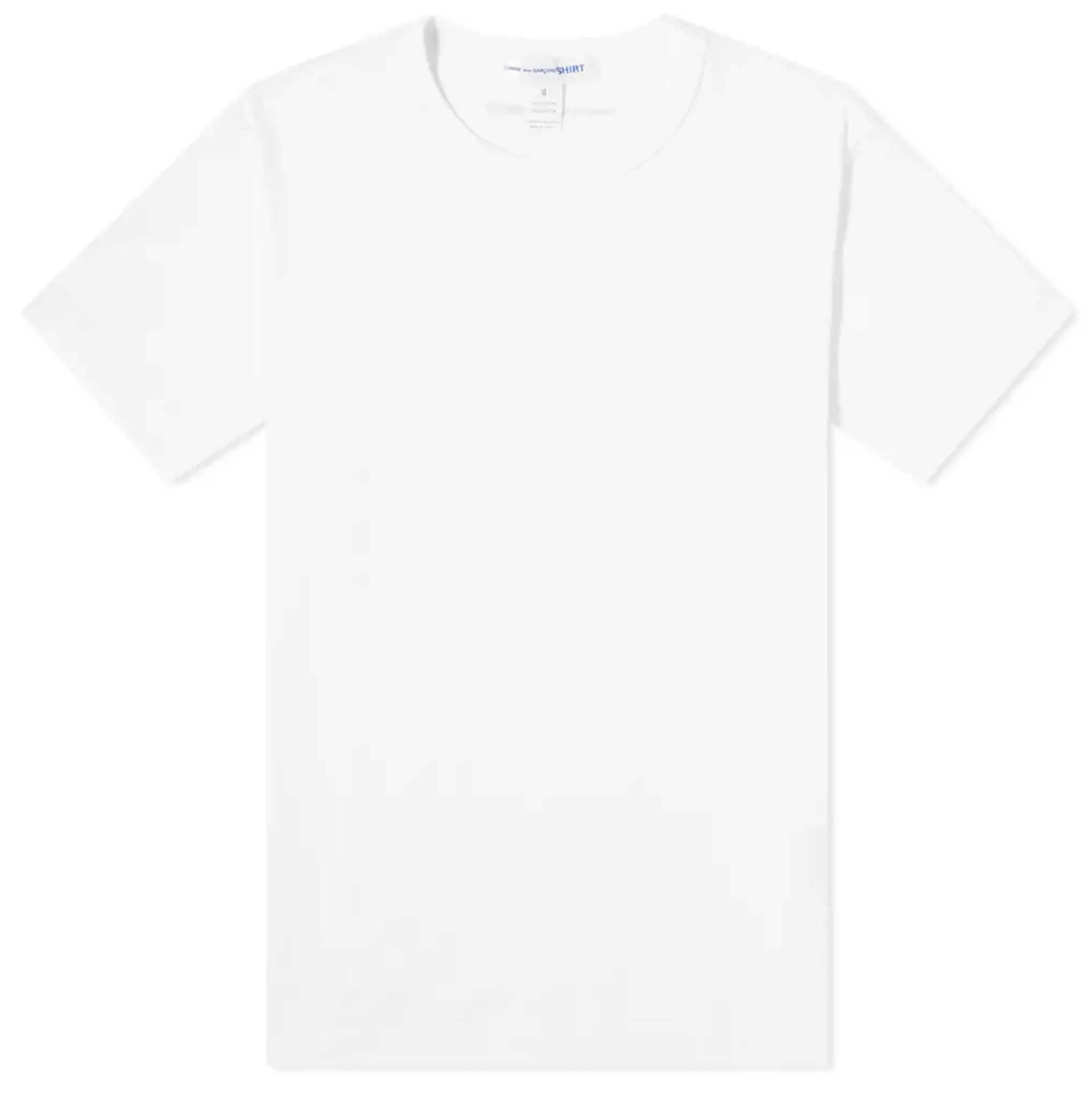 COMME des GARÇONS SHIRT Small Logo Back Tee - White