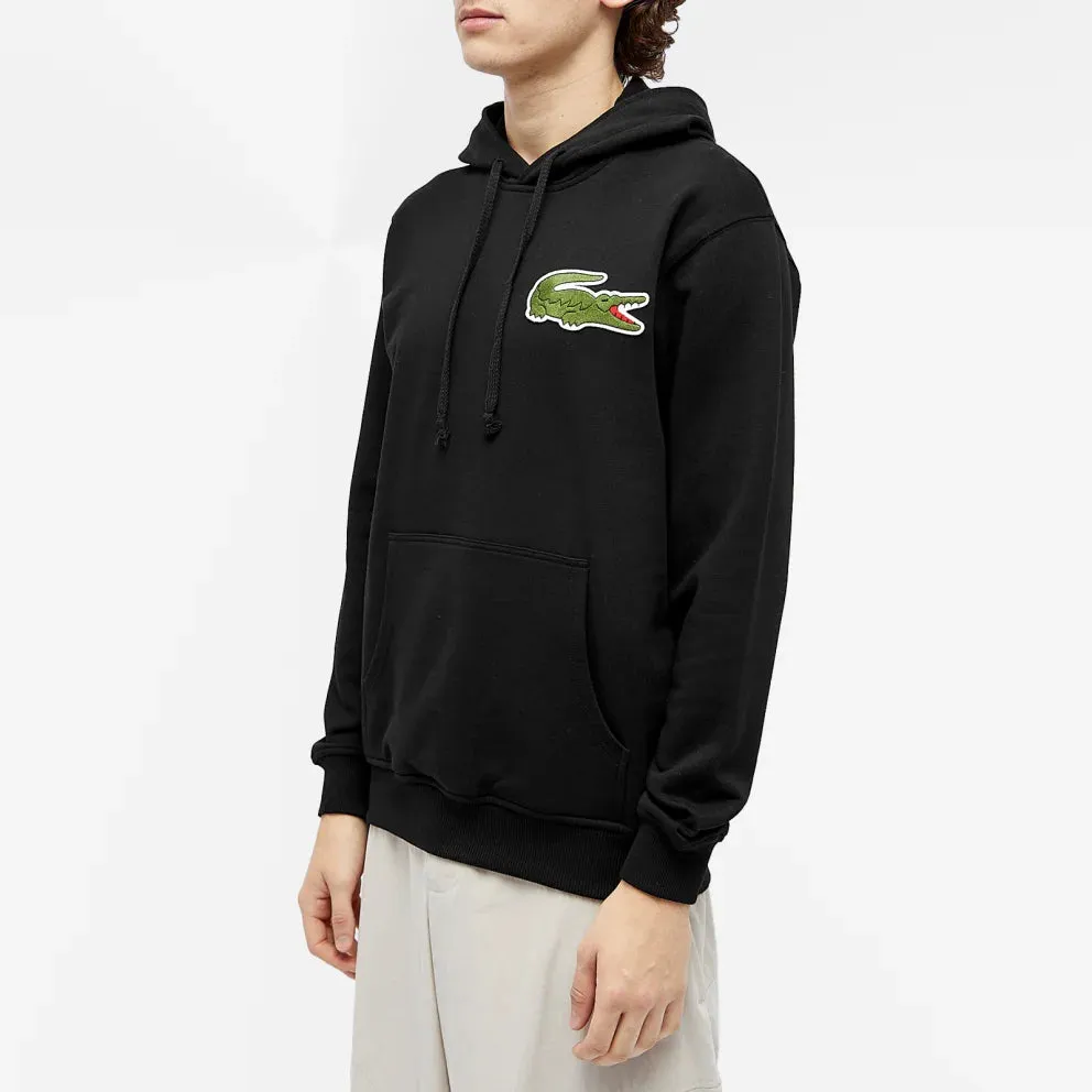 COMME des GARÇONS Shirt x Lacoste Men's Hooded Sweatshirt - Black