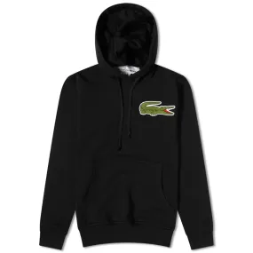 COMME des GARÇONS Shirt x Lacoste Men's Hooded Sweatshirt - Black