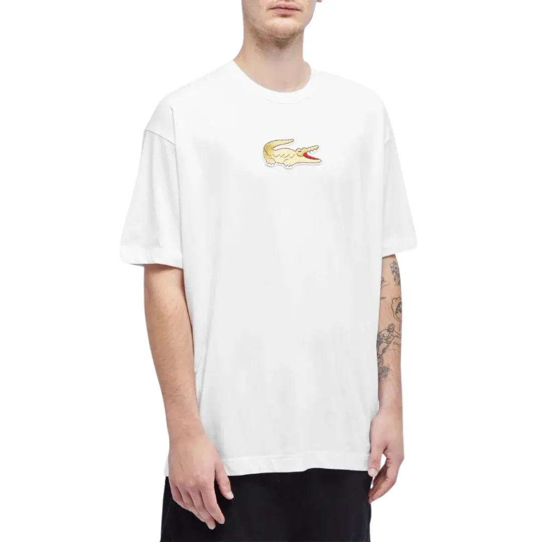 COMME des GARÇONS Shirt x Lacoste Men's T-Shirt - White