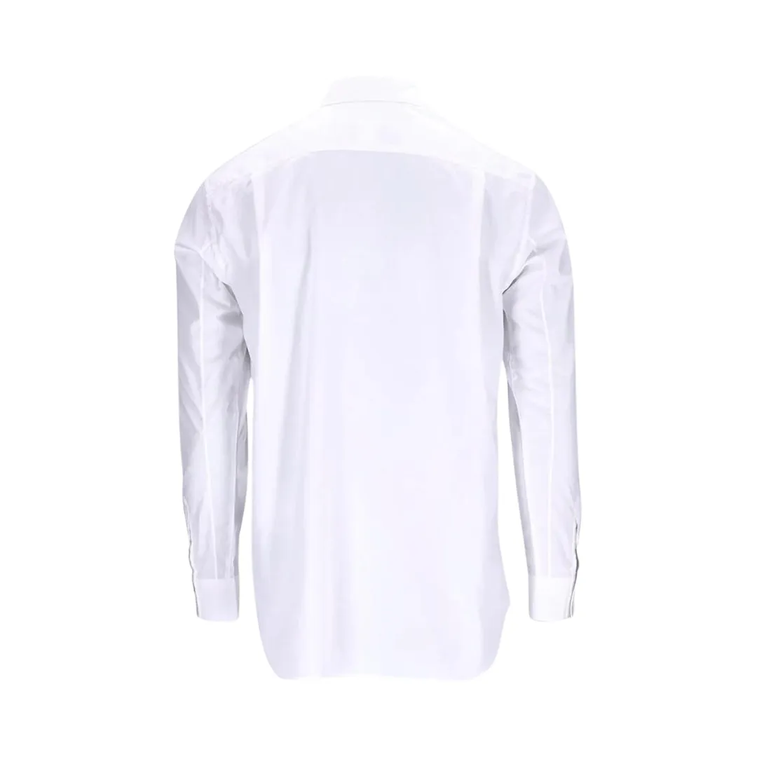 COMME des GARÇONS Shirt x Lacoste Men's Woven Button Up - White