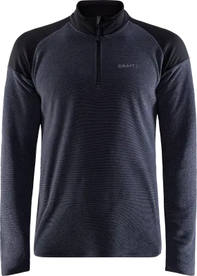 Craft Men&#x27;s Core Edge Thermal Midlayer Black/Asphalt | Buy Craft Men&#x27;s Core Edge Thermal Midlayer Black/Asphalt here | Outnorth