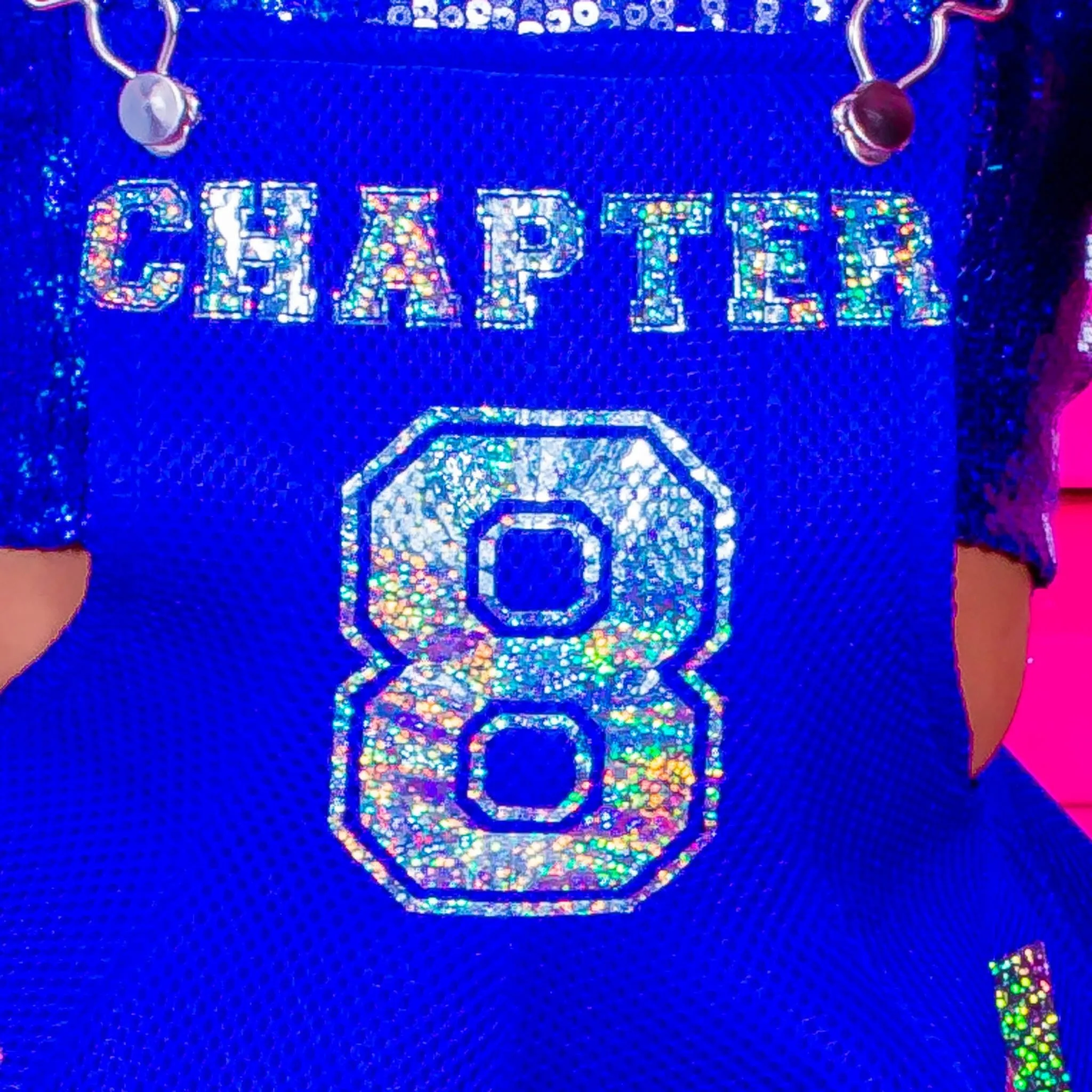 Custom Royal Blue Jumper Dress