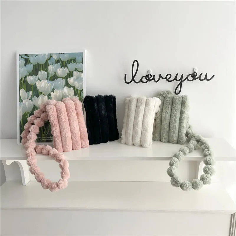 Cute Mini Fur Mobile Phone Bags Pouch-Showtown