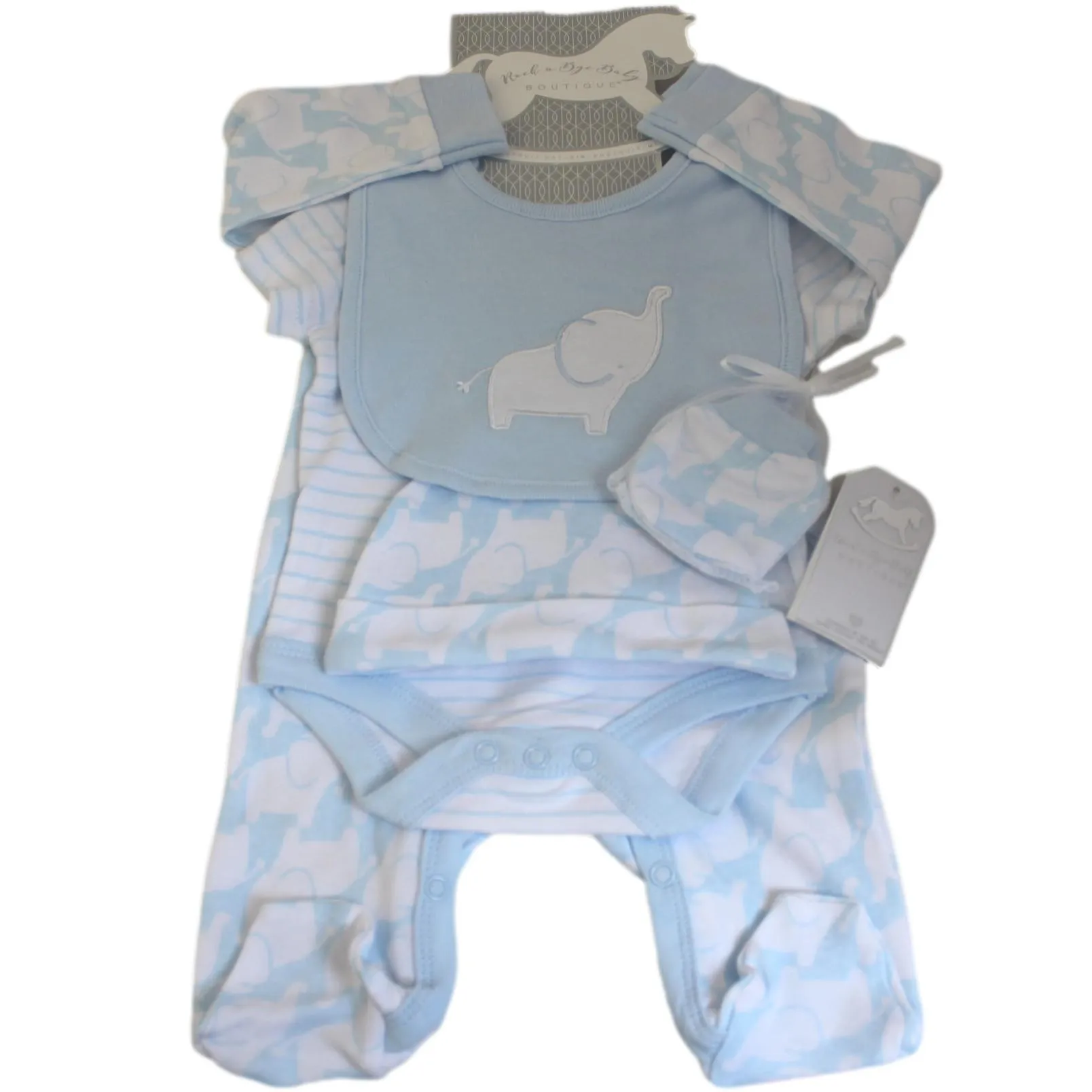 Deluxe 20 Piece Baby Boy Gift Hamper