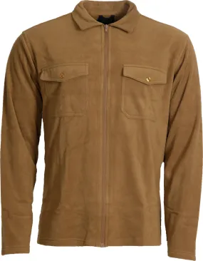Dobsom Men&#x27;s Pescara Fleece Shirt Brown | Buy Dobsom Men&#x27;s Pescara Fleece Shirt Brown here | Outnorth