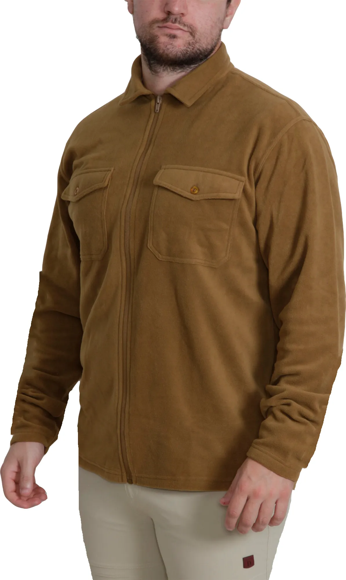Dobsom Men&#x27;s Pescara Fleece Shirt Brown | Buy Dobsom Men&#x27;s Pescara Fleece Shirt Brown here | Outnorth