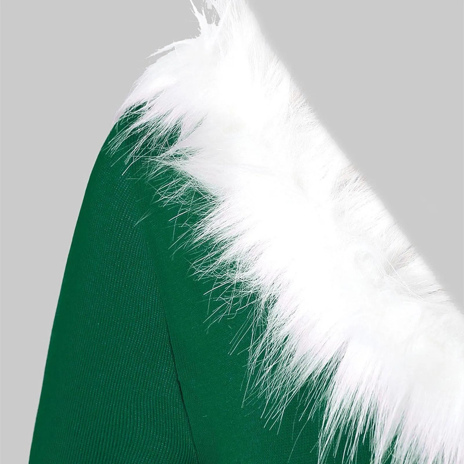 DressBetty - Elegant Christmas Party Dress Xmas Cosplay Costumes Faux Fur Collar