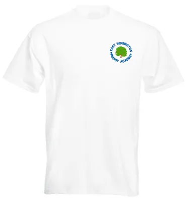 East Herrington Primary Academy White P.E. T-Shirt