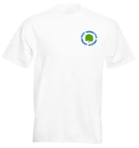 East Herrington Primary Academy White P.E. T-Shirt