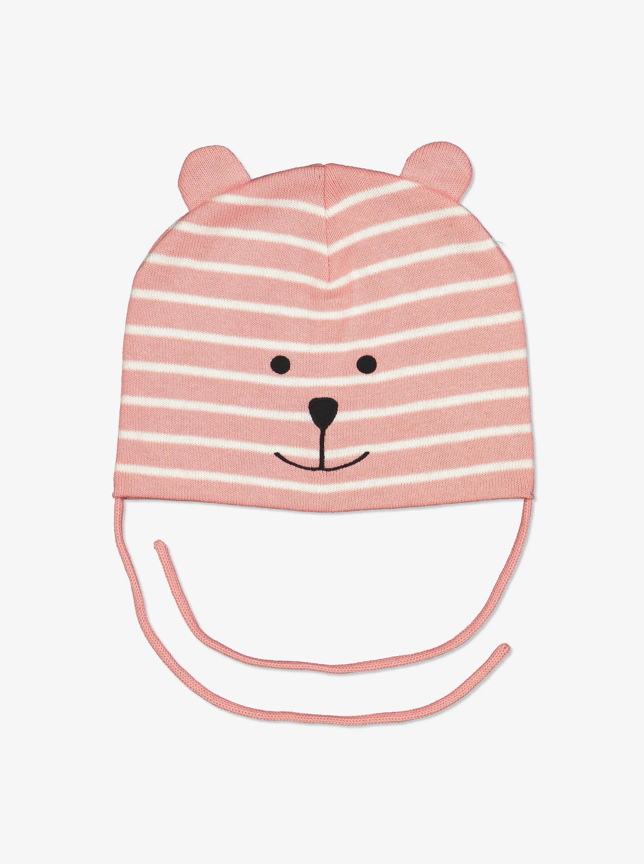 Embroidered Bear Kids Hat