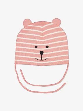 Embroidered Bear Kids Hat