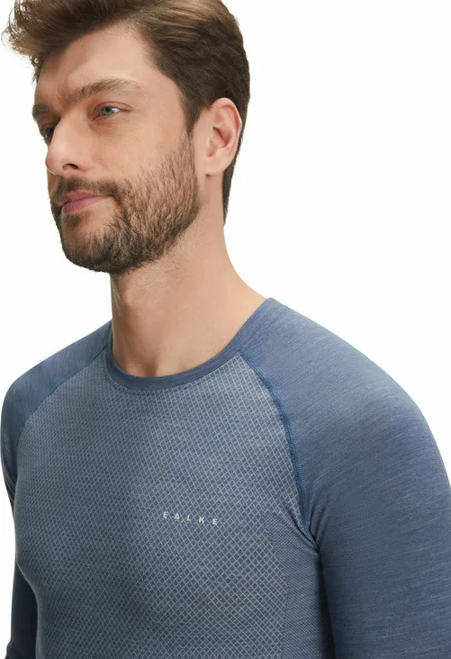 Falke Men&#x27;s Long Sleeved Shirt Wool-Tech Light Capitain | Buy Falke Men&#x27;s Long Sleeved Shirt Wool-Tech Light Capitain here | Outnorth