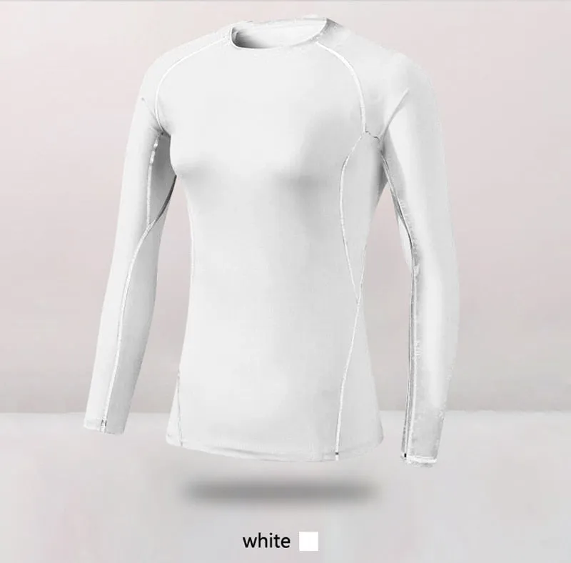 FANCEEY Base Layer Compression Long Sleeve T-Shirt Women's